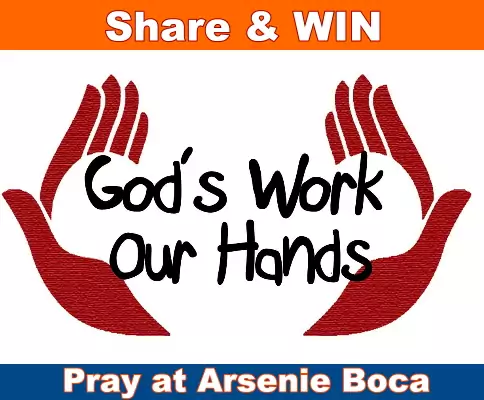 Share and WIN a Free trip to pray at Arsenie Boca's Tomb